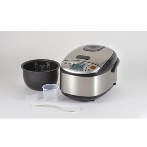Zojirushi NS-LGC05XB Micom Rice Cooker & Warmer, 3-Cups (uncooked), Stainless
